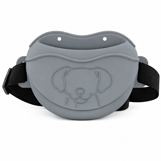 Silicone Dog Treat Pouch – Magnetic Closure Training Pouch with Adjustable Belt
