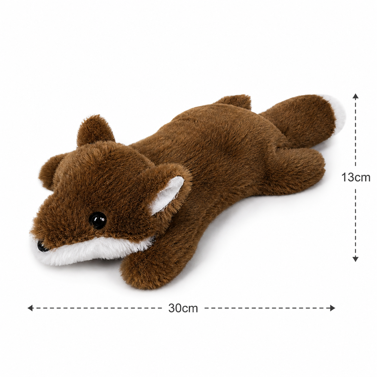 Plush Fox Dog Toy – Soft Stuffed Interactive Play Toy for Dogs & Puppies