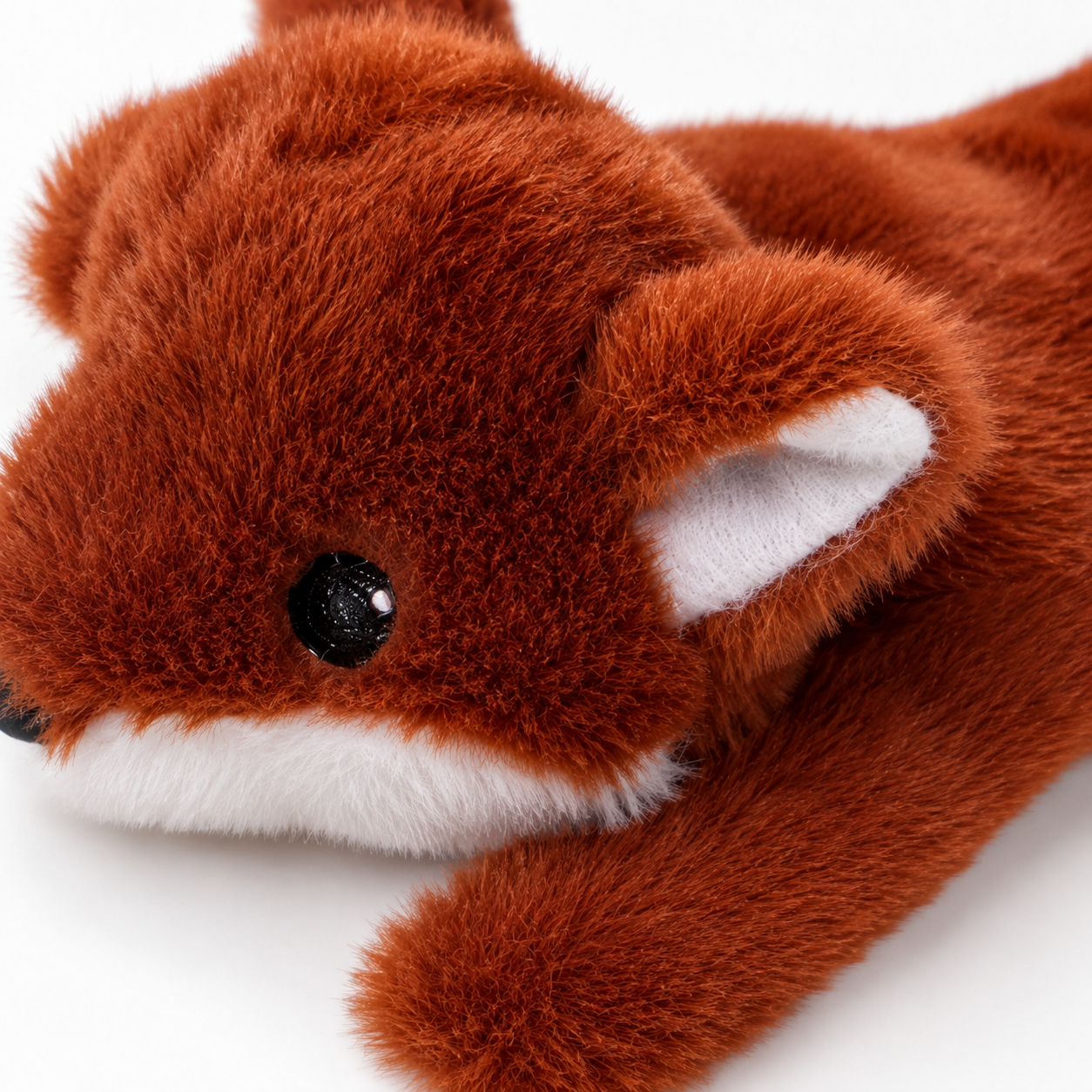 Plush Fox Dog Toy – Soft Squeaky Interactive Toy for Dogs & Puppies
